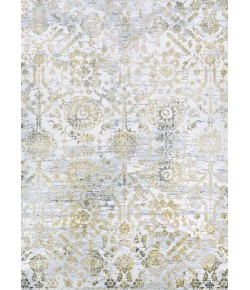 Couristan Calinda Marlowe Gold/Silver/Ivry Area Rug 5 ft. 3 in. X 7 ft. 6 in. Rectangle