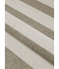 Couristan Afuera Yacht Club Long Runner Tan/Ivory Area Rug