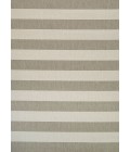 Couristan Afuera Yacht Club 2' x 4' Tan/Ivory Area Rug