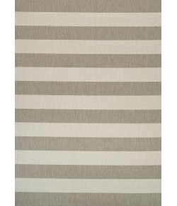Couristan Afuera Yacht Club Tan/Ivory Area Rug 2 ft. 2 in. X 11 ft. 9 in. Rectangle
