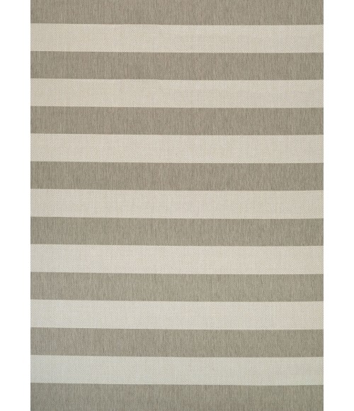 Couristan Afuera Yacht Club Long Runner Tan/Ivory Area Rug