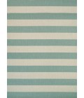 Couristan Afuera Yacht Club 2' x 4' Sea Mist/Ivory Area Rug