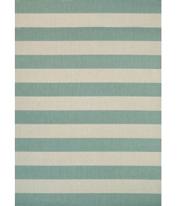 Couristan Afuera Yacht Club Sea Mist/Ivory Area Rug 2 ft. 2 in. X 11 ft. 9 in. Rectangle