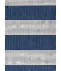 Couristan Afuera Yacht Club Extra Large Midnight Blue /Ivory Area Rug