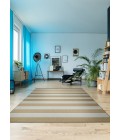 Couristan Afuera Yacht Club 2' x 4' Butterscotch/Ivory Area Rug