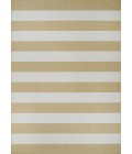 Couristan Afuera Yacht Club 2' x 4' Butterscotch/Ivory Area Rug
