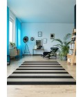 Couristan Afuera Yacht Club Long Runner Onyx/Ivory Area Rug