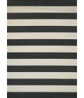 Couristan Afuera Yacht Club Long Runner Onyx/Ivory Area Rug