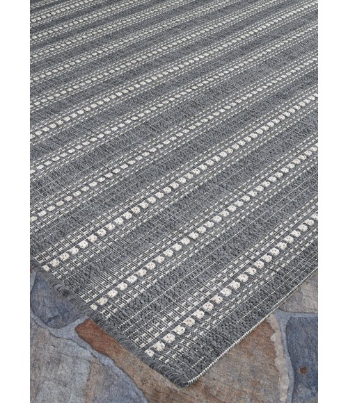 Afuera Area Rug Couristan Afuera Beachcomber Long Runner Anthracite /Sand Area Rug