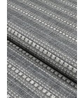 Couristan Afuera Beachcomber 4' x 6' Anthracite /Sand Area Rug