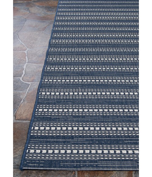 Couristan Afuera Beachcomber 8' Runner Marine /Shell Area Rug