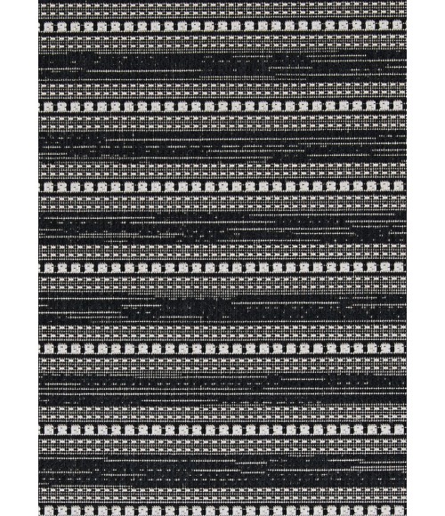 Couristan Afuera Beachcomber 2' x 4' Onyx/Shell Area Rug