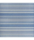 Couristan Recife Gazebo Stripe 6' x 9' Champ/Blue Area Rug