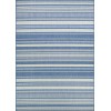 Couristan Recife Gazebo Stripe Champ/Blue Area Rug 2 ft. 3 in. X 11 ft. 9 in. Rectangle