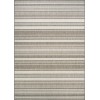Couristan Recife Gazebo Stripe Champ/Taupe Area Rug 7 ft. 6 in. X 7 ft. 6 in. Round