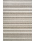 Couristan Recife Gazebo Stripe Long Runner Champ/Taupe Area Rug