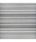 Couristan Recife Gazebo Stripe Extra Large Champ/Grey Area Rug