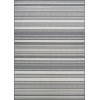 Couristan Recife Gazebo Stripe Champ/Grey Area Rug 7 ft. 6 in. X 7 ft. 6 in. Round