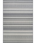 Couristan Recife Gazebo Stripe Extra Large Champ/Grey Area Rug