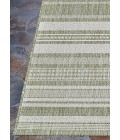 Couristan Recife Sage Leaf/Ivory 5313/4412 2 ft. 3 in. X 11 ft. 9 in. Rectangle Rug