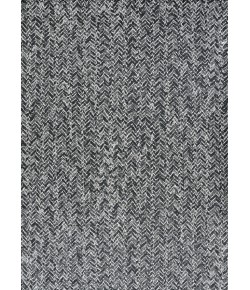 Couristan Afuera Herrngbne Path Onyx/Shell Area Rug 7 ft. 10 in. X 10 ft. 9 in. Rectangle