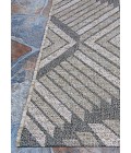 Couristan Dolce Botswana 8' Runner Umber Area Rug