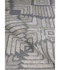 Couristan Dolce Botswana 8' Runner Umber Area Rug