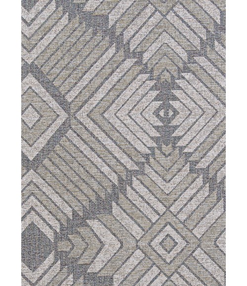 Couristan Dolce Botswana 8' Runner Umber Area Rug