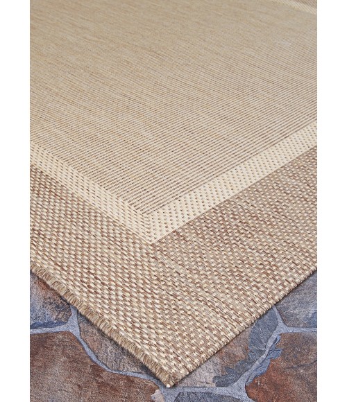 Couristan Recife Natural/Coffee 5526/0712 2 ft. 3 in. X 7 ft. 10 in. Rectangle Rug