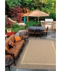 Couristan Recife Natural/Coffee 5526/0712 2 ft. 3 in. X 7 ft. 10 in. Rectangle Rug