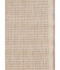Couristan Recife Stria Texture 4' x 6' Natural/Coffee Area Rug
