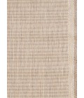 Couristan Recife Stria Texture 6' x 9' Natural/Coffee Area Rug