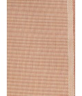 Couristan Recife Stria Texture 5' x 8' Natural/Terra Cotta Area Rug