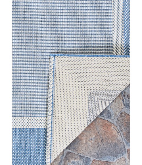 Couristan Recife Champagne/Blue 5526/1212 2 ft. 3 in. X 7 ft. 10 in. Rectangle Rug