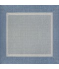 Couristan Recife Stria Texture 2' x 4' Champagne/Blue Area Rug
