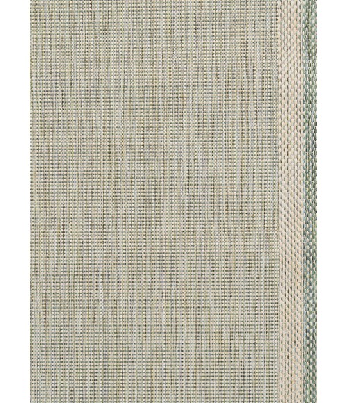 Couristan Recife Stria Texture 2' x 4' Natural/Green Area Rug