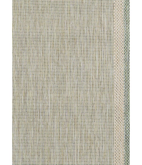 Couristan Recife Stria Texture 5' x 8' Natural/Green Area Rug