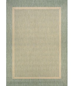 Couristan Recife Stria Texture Natural/Green Area Rug 5 ft. 3 in. X 7 ft. 6 in. Rectangle