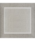 Couristan Recife Stria Texture 9' Round Champagne/Taupe Area Rug