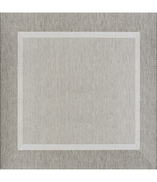 Couristan Recife Stria Texture 6' x 9' Champagne/Taupe Area Rug