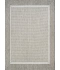 Couristan Recife Stria Texture 9' Round Champagne/Taupe Area Rug