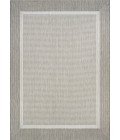 Couristan Recife Stria Texture 6' x 9' Champagne/Taupe Area Rug