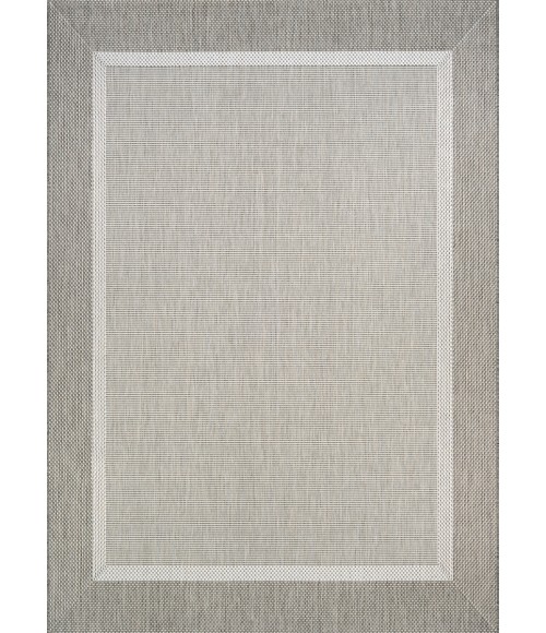 Couristan Recife Stria Texture 6' x 9' Champagne/Taupe Area Rug