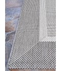 Couristan Recife Stria Texture 4' x 6' Champagne/Grey Area Rug