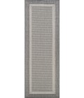 Couristan Recife Stria Texture 9' Round Champagne/Grey Area Rug