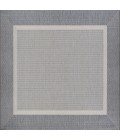 Couristan Recife Stria Texture 4' x 6' Champagne/Grey Area Rug