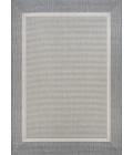 Couristan Recife Stria Texture 9' Round Champagne/Grey Area Rug