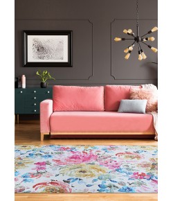 Couristan Caledonia Eden Magenta Haze Area Rug 9 ft. X 12 ft. Rectangle