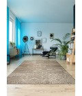 Couristan Afuera Country Cottage 8' Runner Beige/Ivory Area Rug