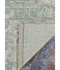 Couristan Afuera Country Cottage Long Runner Sea Mist/Ivory Area Rug